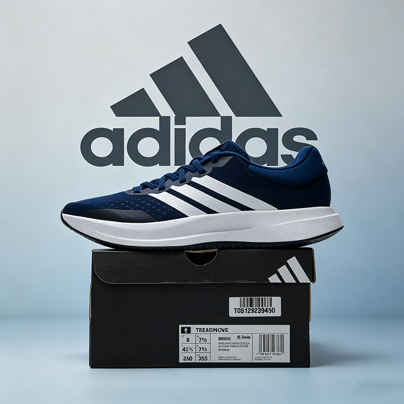 Men'S Shoes Half Cut - Adidas Dark Blue White Mesh Men's