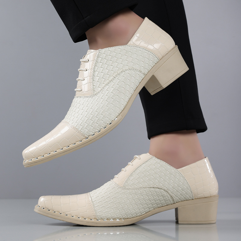 Men Croc Pattern Oxford Shoes  - Men'S Shoes Crocs 评论和价格