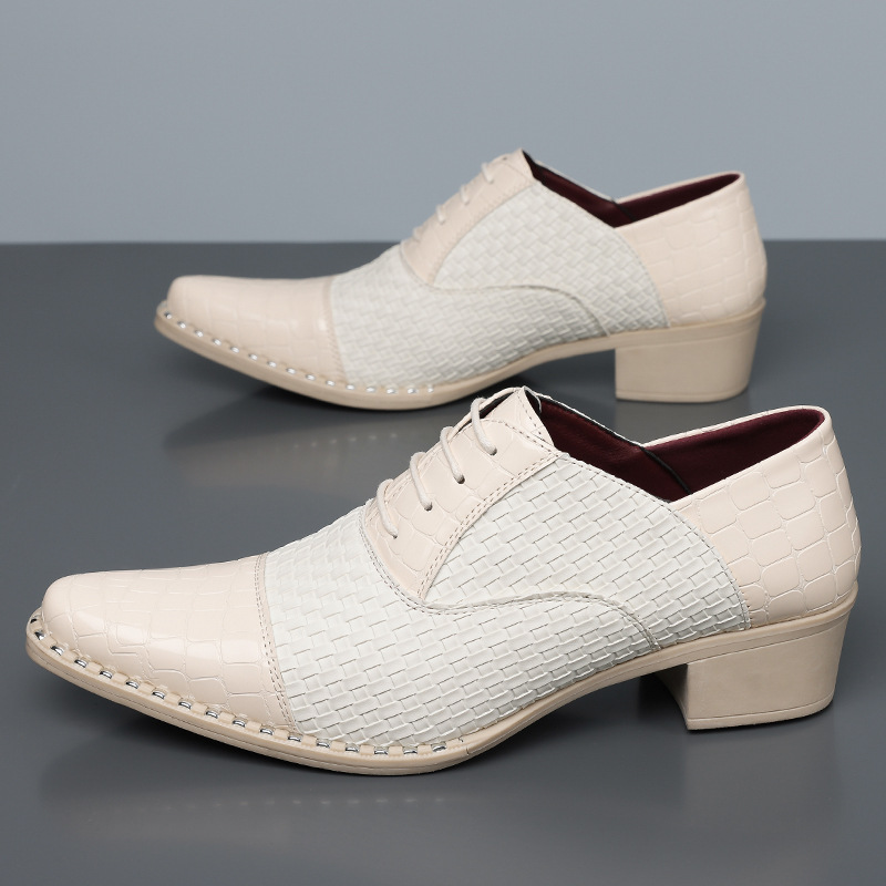 Men Croc Pattern Oxford Shoes  - Men'S Shoes Crocs 评论和价格