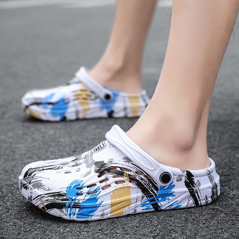 Men's Clogs Graffiti Sandals S - Men'S Shoes Crocs 评论和价格