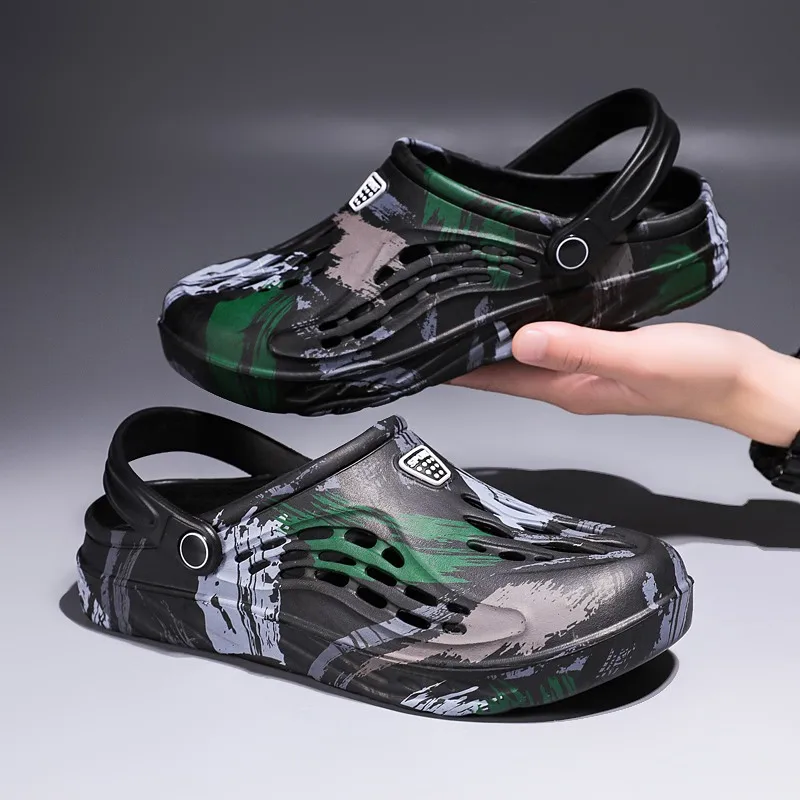Men's Clogs Graffiti Sandals S - Men'S Shoes Crocs 评论和价格