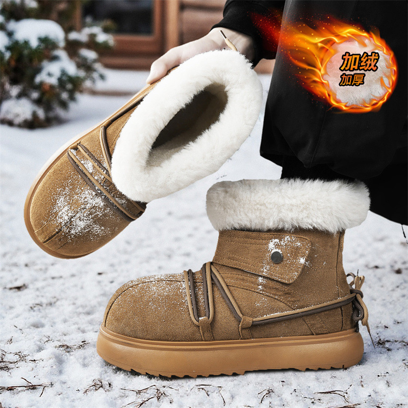 2025 New Winter Men Snow Boots - Winter Boot Insulated 评论和价格