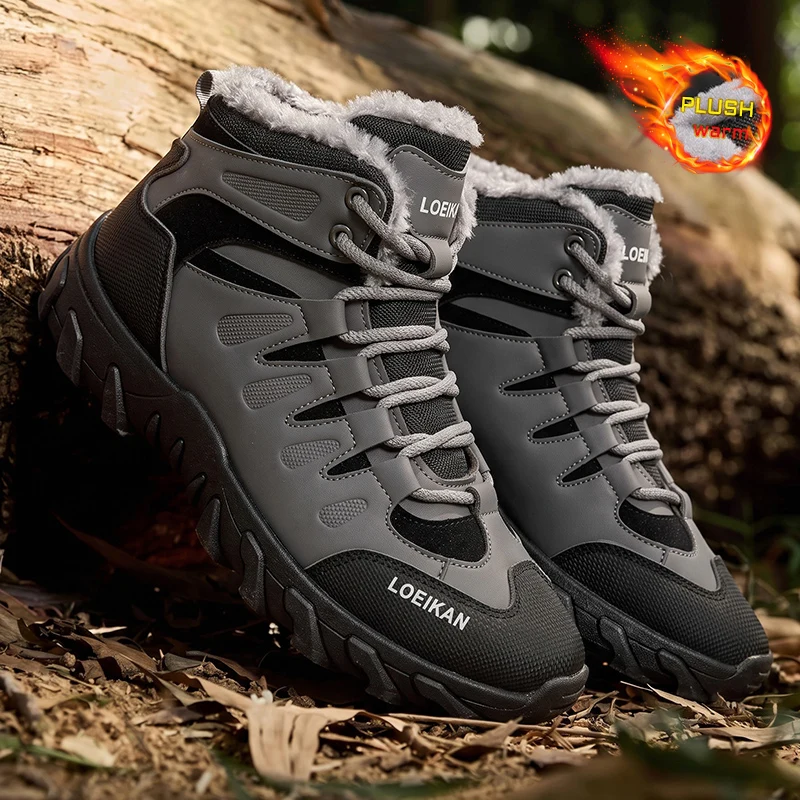 Men Winter Snow Boots Plush Li - Winter Boot Insulated 评论和价格