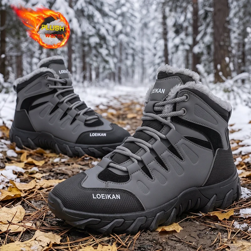 Men Winter Snow Boots Plush Li - Winter Boot Insulated 评论和价格