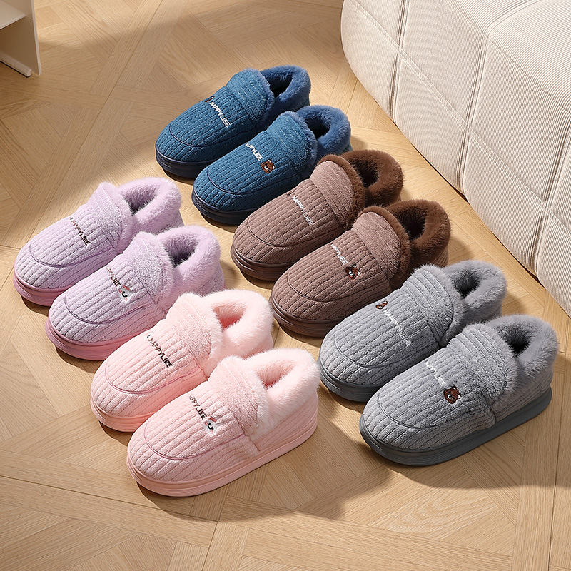 Winter Warm Slippers Women Men - Winter Boot Insulated 评论和价格