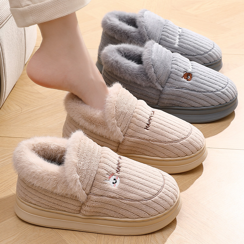 Winter Warm Slippers Women Men - Winter Boot Insulated 评论和价格