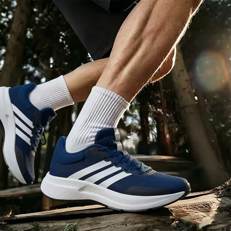 Adidas Dark Blue White Mesh Me - Men'S Shoes Half Cut 评论和价格