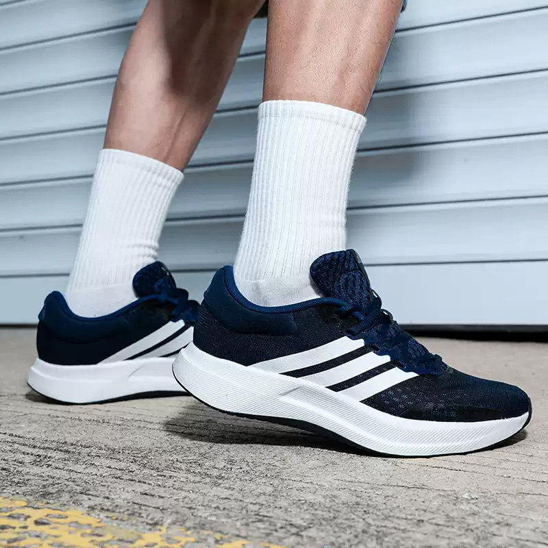 Adidas Dark Blue White Mesh Me - Men'S Shoes Half Cut 评论和价格