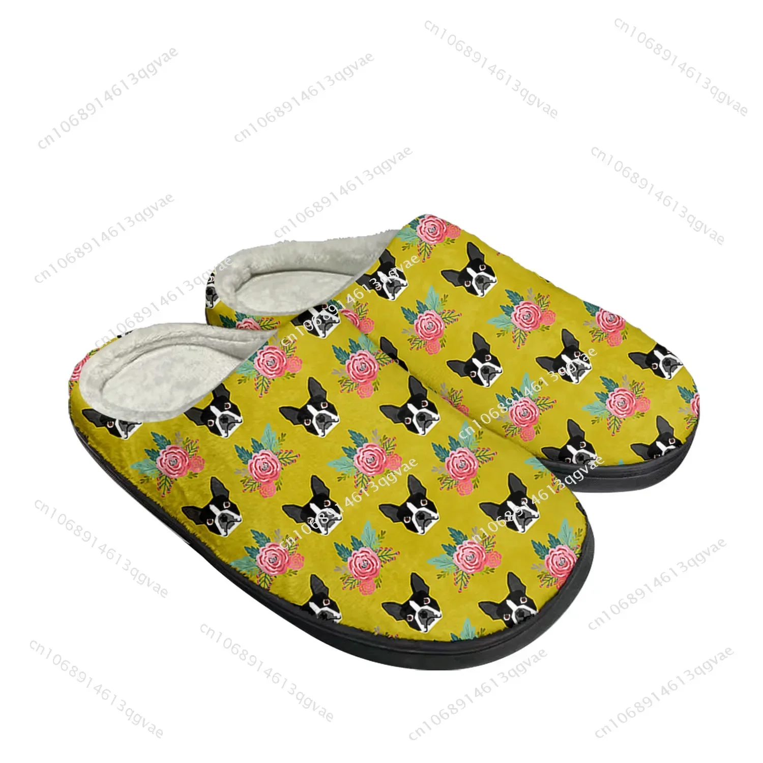 Boston Terrier Home Cotton Sli - Men Shoes High 评论和价格