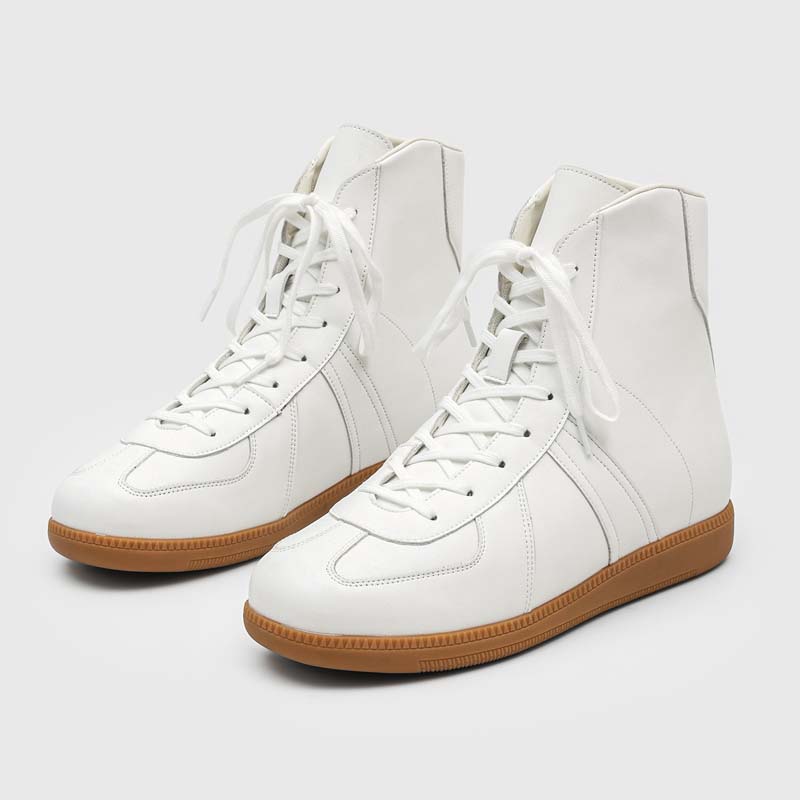 Men Classic Spliced High Top C - Men'S Shoes No Laces 评论和价格