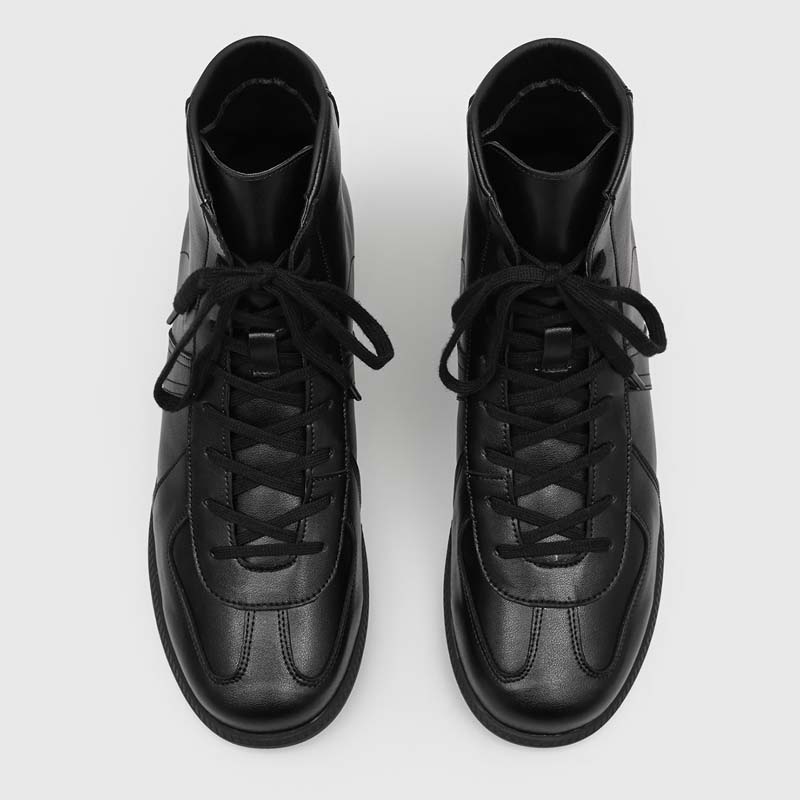Men Classic Spliced High Top C - Men'S Shoes No Laces 评论和价格