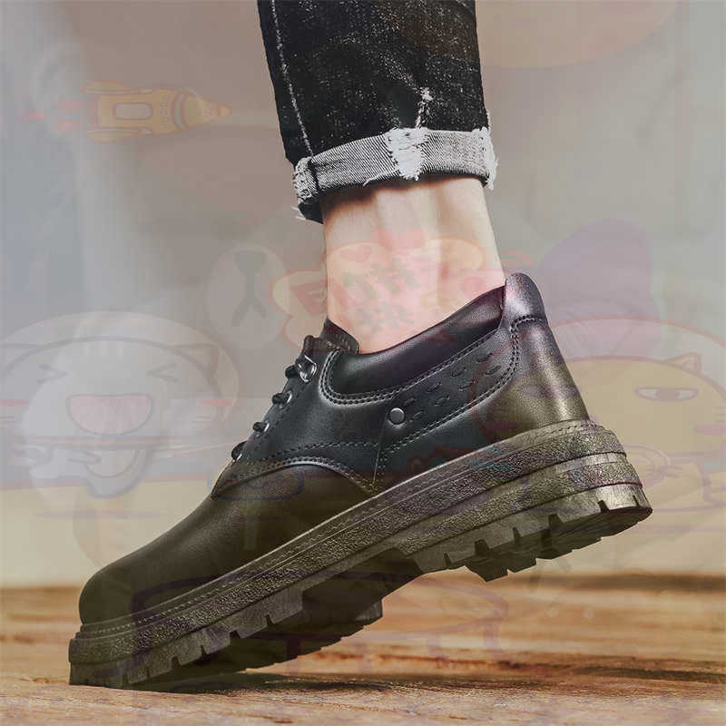 Dark Natural Leather Fashion T - Men Shoes Expensive 评论和价格