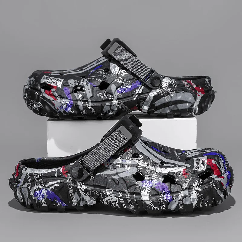 Summer New Men's Sandals, Home - Men'S Shoes Crocs 评论和价格