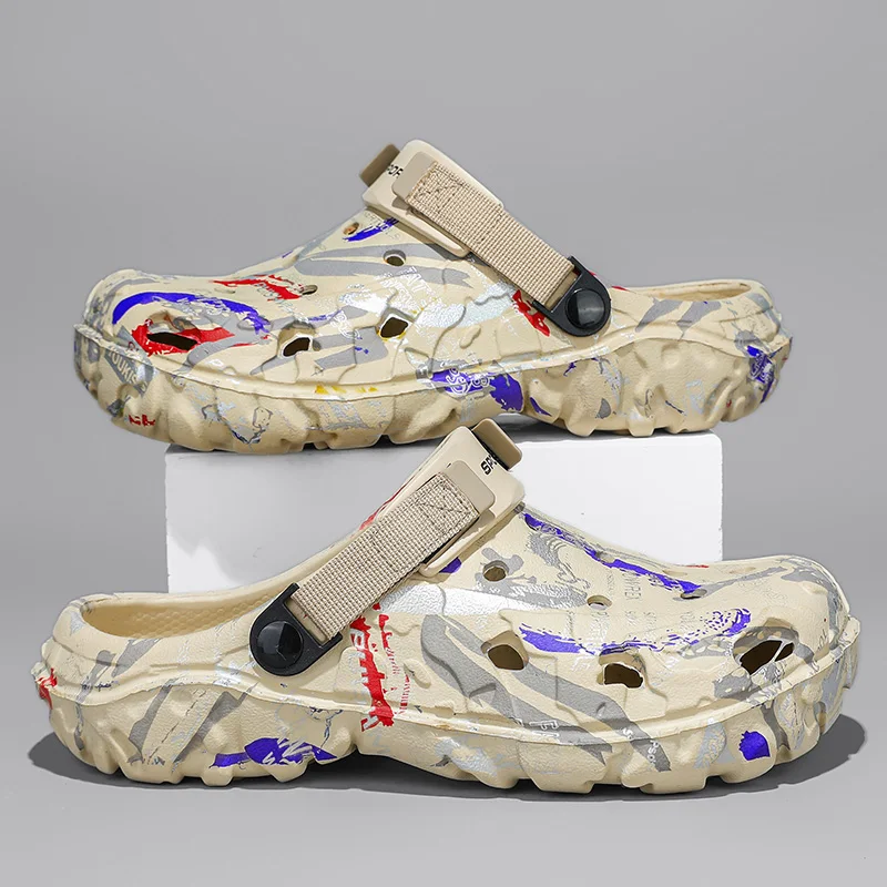 Summer New Men's Sandals, Home - Men'S Shoes Crocs 评论和价格