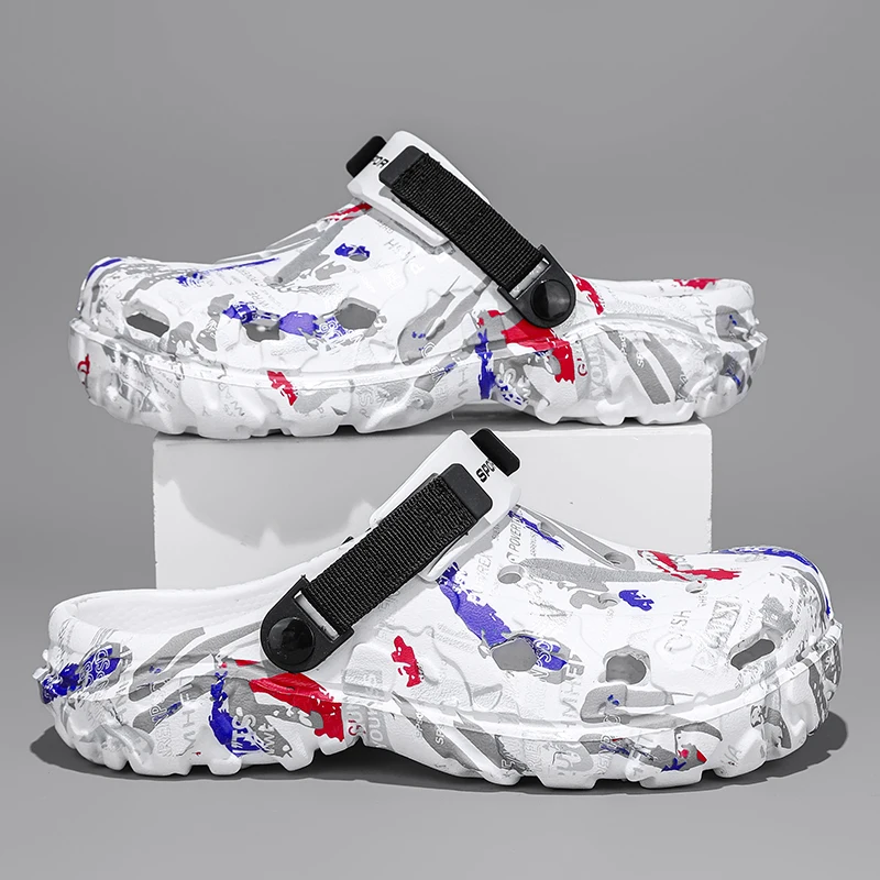 Summer New Men's Sandals, Home - Men'S Shoes Crocs 评论和价格
