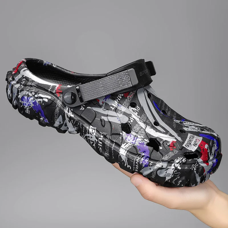 Summer New Men's Sandals, Home - Men'S Shoes Crocs 评论和价格
