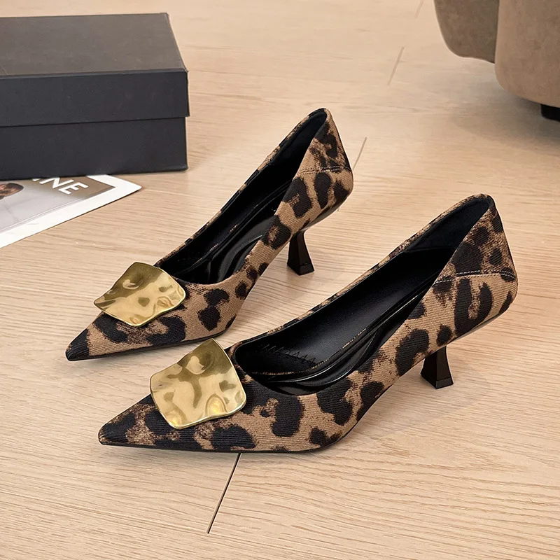 New Fashion Women Leather Pump - Dress Shoe Pointed 评论和价格