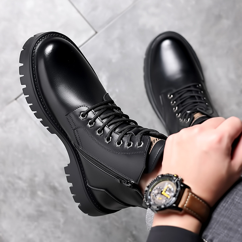 Men Classic Genuine Leather Bo - Winter Boot Insulated 评论和价格