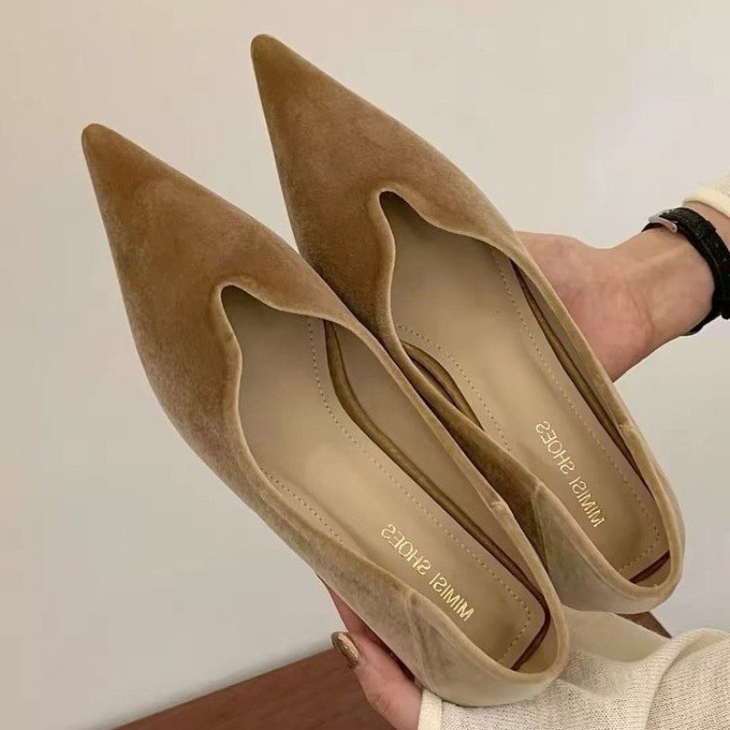 Women Pointed Toe  Shoes Metal - Dress Shoe Pointed 评论和价格