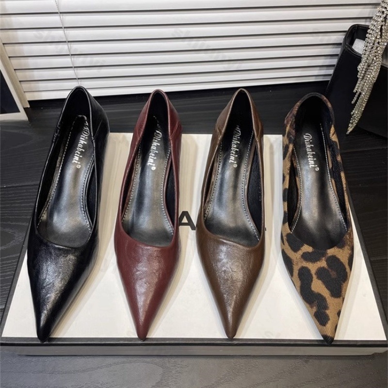 Women's High Heels Patent Leat - Dress Shoe Pointed 评论和价格