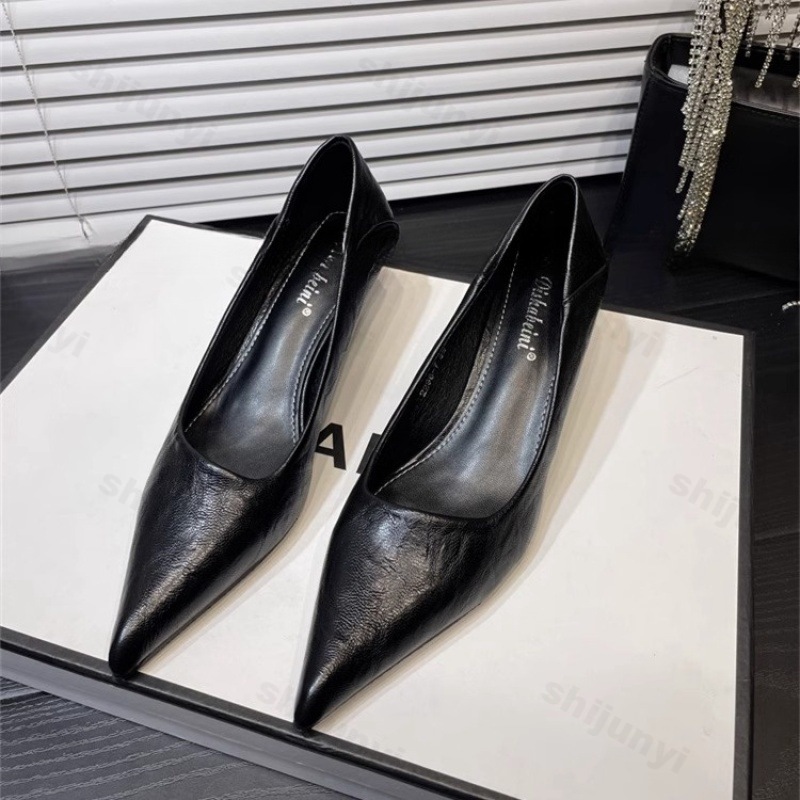 Women's High Heels Patent Leat - Dress Shoe Pointed 评论和价格
