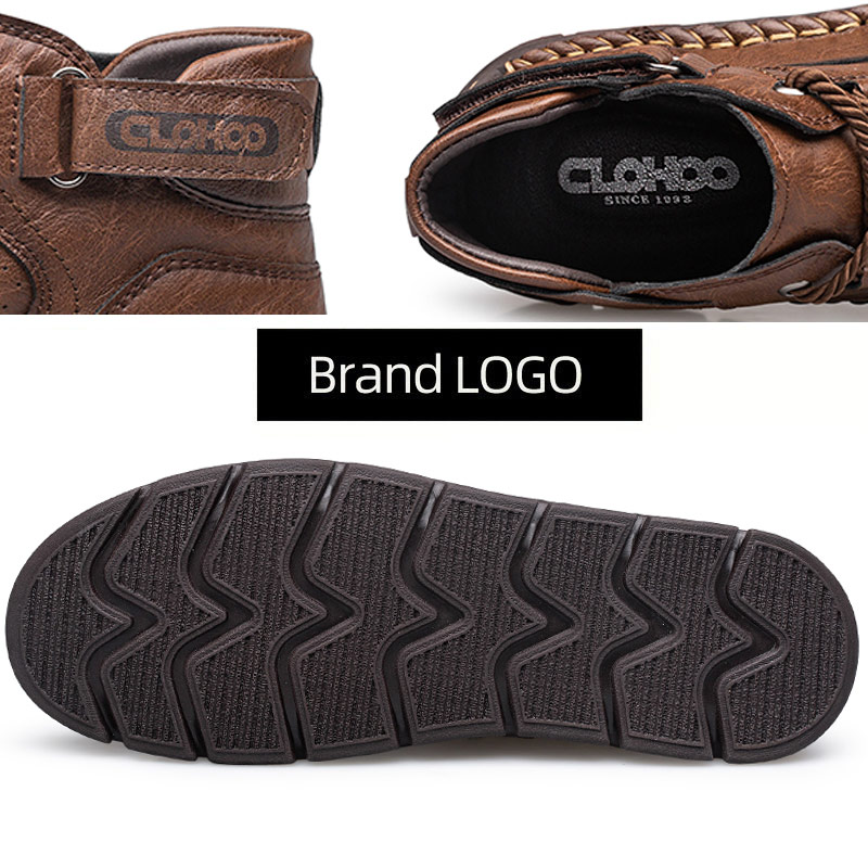 CLOHOO Hand-Sewn Men's Shoes C - Winter Boot Insulated 评论和价格