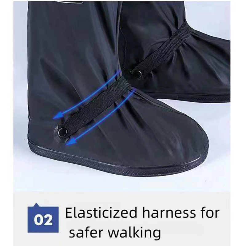 Rain Boot Shoe Cover Black Wat - Men Shoes China 评论和价格