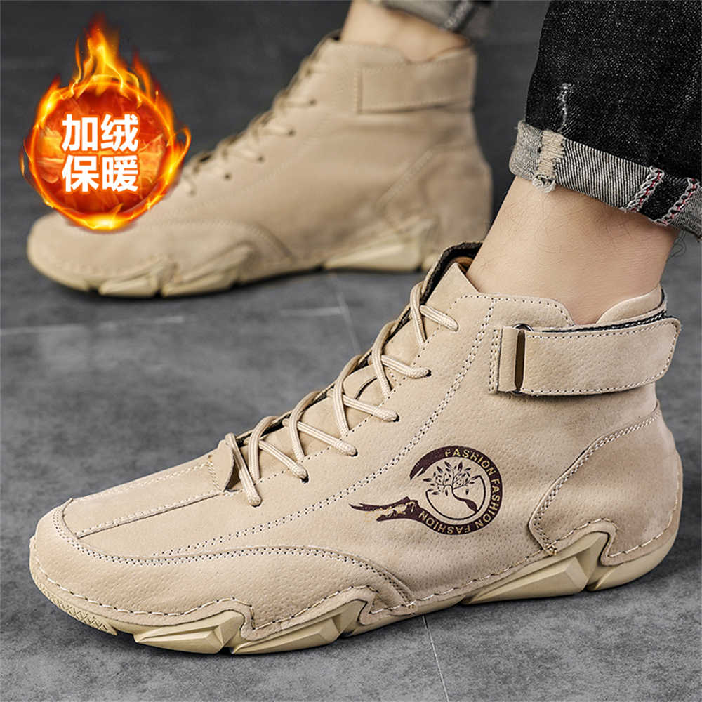 Without Heel Hi Cut Shoes Bran - Men Shoes Expensive 评论和价格
