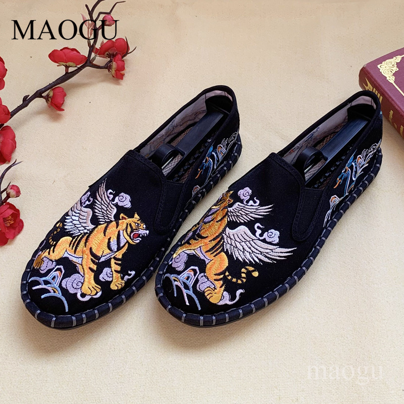 Unisex Chinese Style Embroider - Men Shoes China 评论和价格
