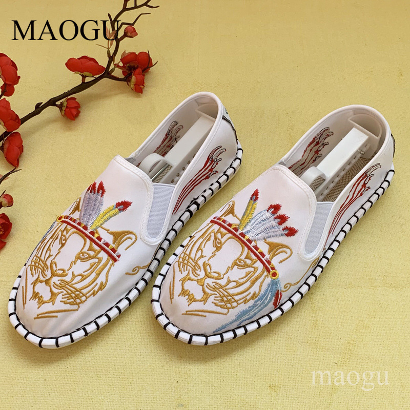 Unisex Chinese Style Embroider - Men Shoes China 评论和价格