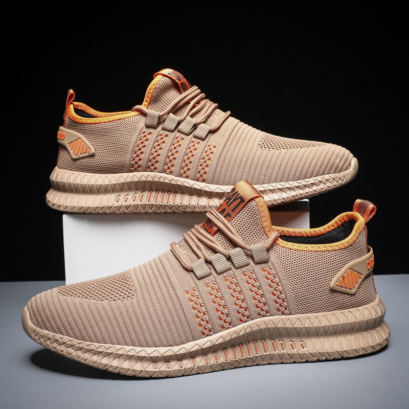 2026 Breathable Mesh Men Runni - Men'S Shoes Half Cut 评论和价格