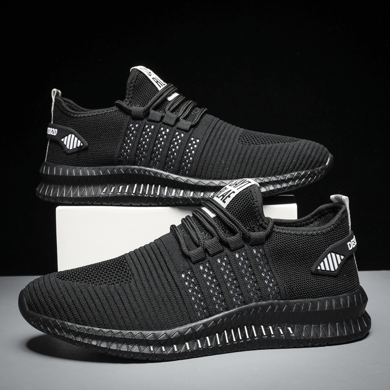 2026 Breathable Mesh Men Runni - Men'S Shoes Half Cut 评论和价格