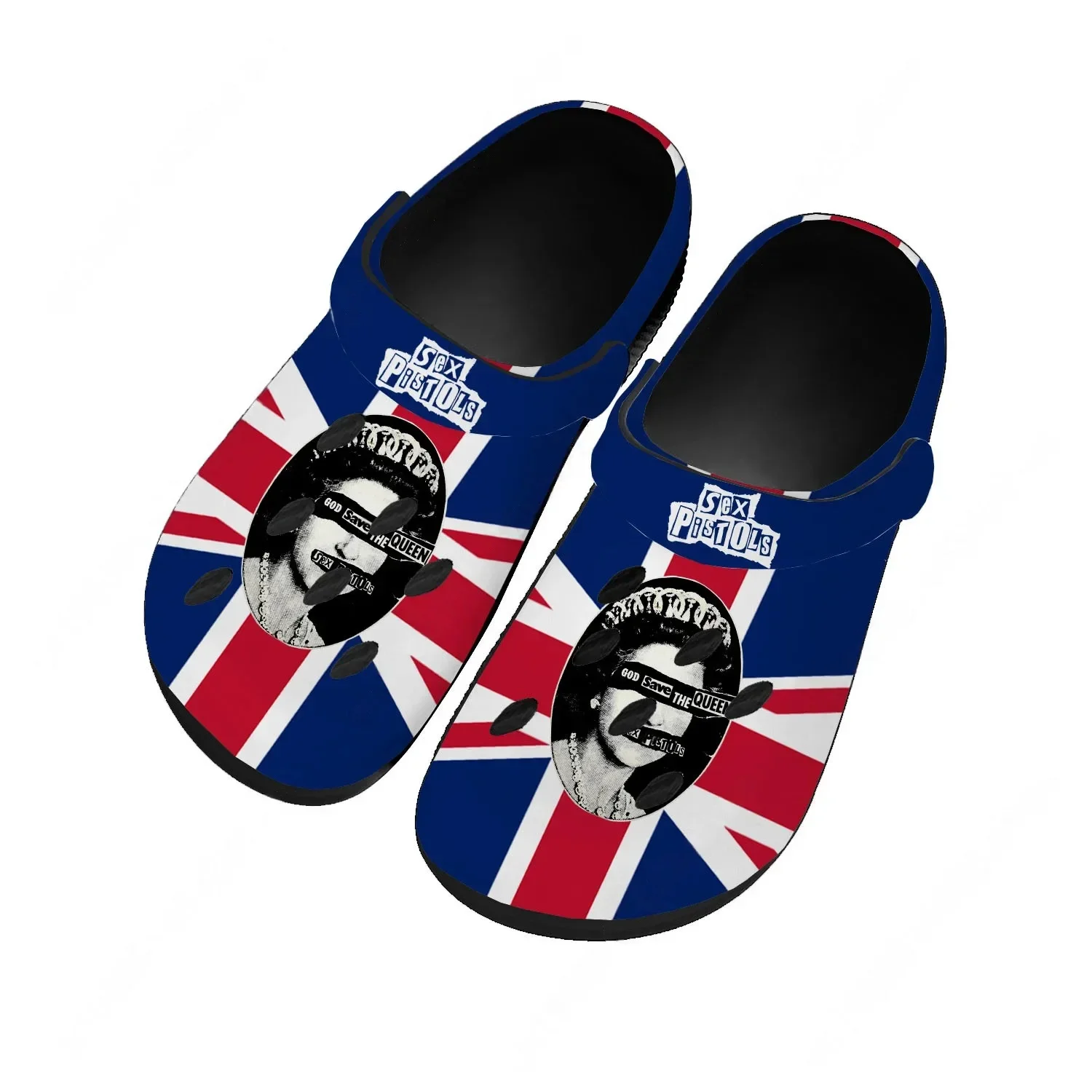 Sex Pistols Home Custom Sandal - Men Shoes High 评论和价格